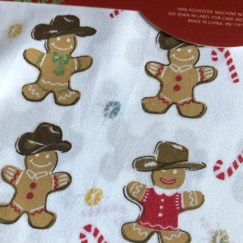 Cowboy Gingerbread Sheet Set - TWIN
